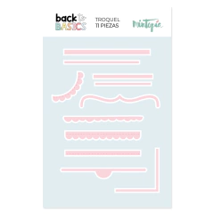 Troquel Decoraciones By Pili Sallent Back to Basics Mintopía