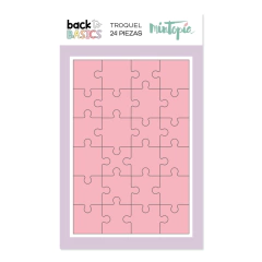 Troquel Puzzle 4x6" Back to Basics Mintopía - comprar online