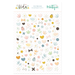 Pegatinas Puffy Vida Mintopía - comprar online
