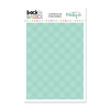 Carpeta Embossing Líneas Cruzadas Back to Basics Mintopía