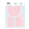 Troquel Sobre con Fuelle y Tag Back to Basics Mintopía - comprar online