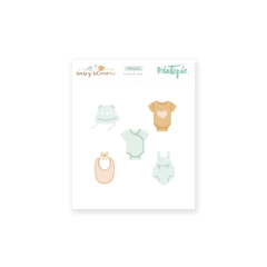 Troquel Ropita Baby Bloom Mintopía