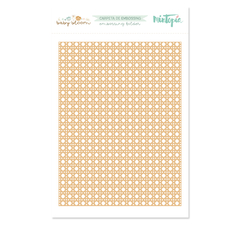 Carpeta de Embossing 6x8" Mimbre Baby Bloom Mintopía - comprar online