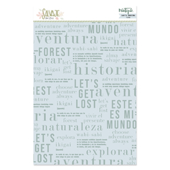 Carpeta de Embossing 6x8" Frases Salvaje Mintopía