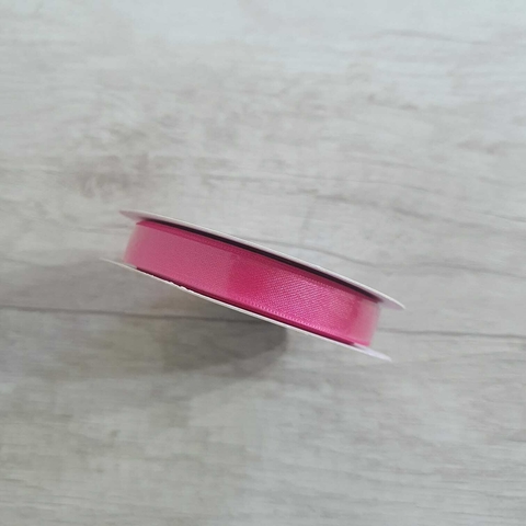 Cinta Raso Doble Faz N° 2 (10mm) Fucsia Arco Iris x1 metro