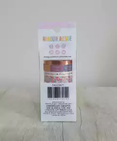 Washi Tape Rose Gold Foil Rainbow Avenue Celes Gonzalo American Crafts - Scrapear