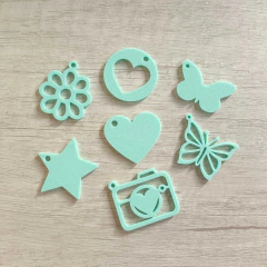 Kit Charms Surtidos Turquesa x 7u - comprar online