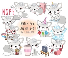 Hoja de Elementos White Fox Set 1