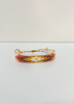 Pulsera Miyuki Fiama beige
