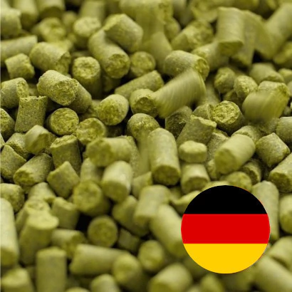 Lúpulo Hallertau Herkules em pellet T-90 - 25g