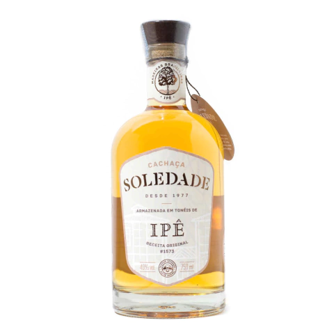 Cachaça Fazenda Soledade Ipê - garrafa 750mL