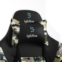 Silla Gamer Profesional Iglúfive Army - tienda online