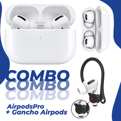 Combo Auriculares Inalámbricos Earpods Pro + Gancho antiperdida para auriculares tipo AirPods