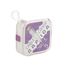 Cable Siliconado Iglufive Carga Rápida 3.1A iPhone - comprar online