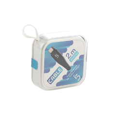 Cable Siliconado 2 Metros Iglufive 2.1A Micro USB - Iglufive