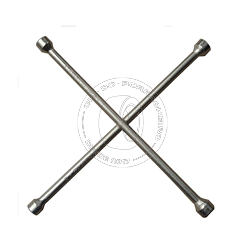 Chave De Roda Cruz 4 Bocas 17x23 / 19x21