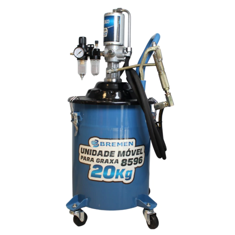 Propulsora Pneumática de Graxa 50:1 20 Kg C/ Mangueira