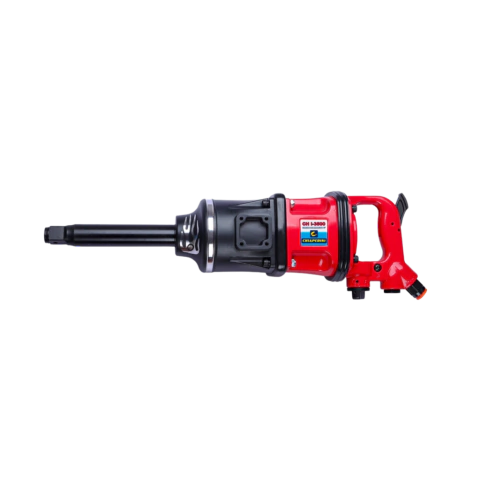 Chave de Impacto Pneumática 1 Pol. CHI-3500 RED 350kgf.m 3500RPM com 4 Soquetes e Maleta - CHIAPERIN