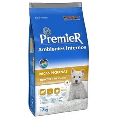 Ração Premier Ambientes Internos filhotes Frango e Salmão na internet