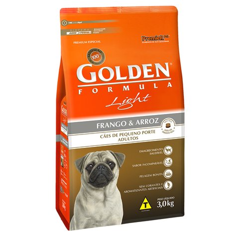 Ração Golden Fórmula Mini Bits Light Adultos Frango e Arroz na internet