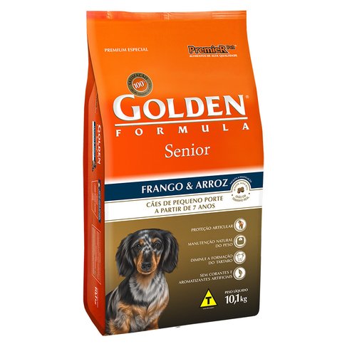 Ração Golden Fórmula Mini Bits Sênior 7+ Frango e Arroz na internet