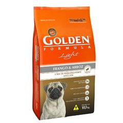 Ração Golden Fórmula Mini Bits Light Adultos Frango e Arroz - loja online