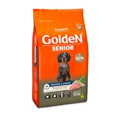Ração Golden Fórmula Mini Bits Sênior 7+ Frango e Arroz - Agrocenter | Rações - Brinquedos - Faça seu Pet Feliz!