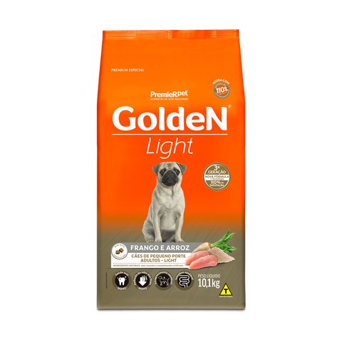 Imagem do Ração Golden Fórmula Mini Bits Light Adultos Frango e Arroz