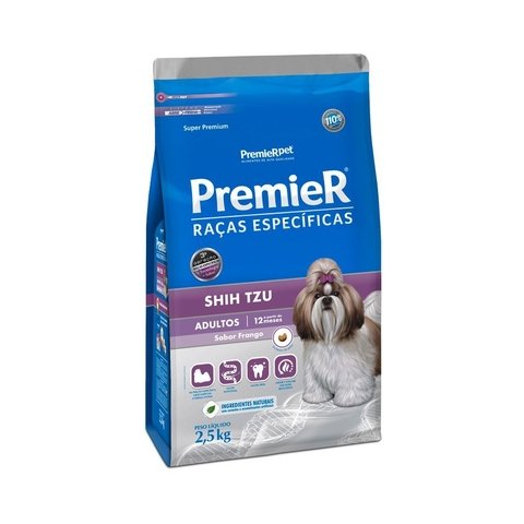 Ração Premier Shih Tzu Adultos Frango - comprar online