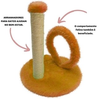 Arranhador Arco Redondo Para Gatos