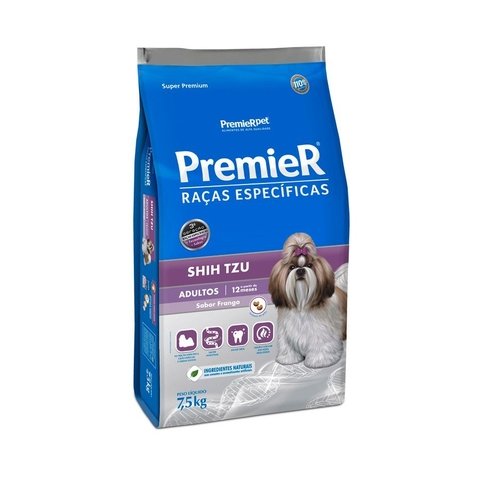 Ração Premier Shih Tzu Adultos Frango na internet