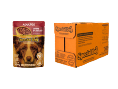 Sachê Special Dog Adultos  100G Sabor Carne - Caixa 12 Unidades