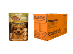 Sachê Special Dog Adultos Raças Pequenas  100G Sabor Frango - Caixa 12 Unidades