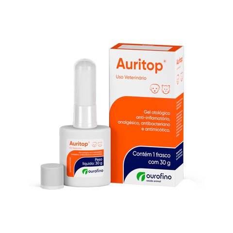 Auritop Ourofino Gel Otológico 30g - comprar online