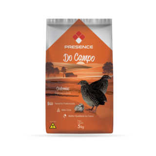Ração Para Codornas - Linha do Campo - Presence