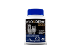 Pelo & Derme Gold Vetnil para Cães e Gatos 60 COMPRIMIDOS