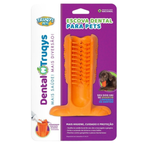 Dental Truqys - Escova Dental Pets P + Creme Dental GRÁTIS na internet
