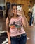 Tshirt Country Rosa com Strass - Ox Horn - loja online