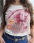 Tshirt Country Off White com Strass - Ox Horn - América Country | Sua Loja de Roupas Country 24 horas !
