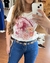 Tshirt Country Off White com Strass - Ox Horn - comprar online