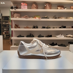 Tenis Elegance Brooklyn Prata June Shoes - comprar online