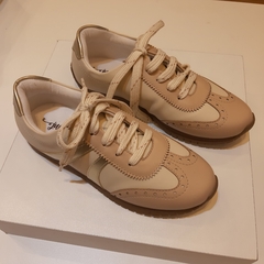 Tenis Floater Queens Amendoa June Shoes - June Online