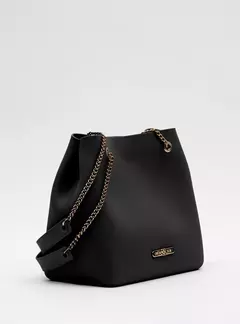 Bolsa Petite Jolie Ash Preto PJ11158 na internet