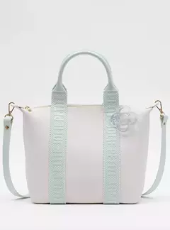 Bolsa Petite Jolie Tess White/Soft Green PJ11122