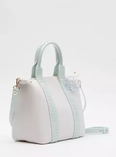 Bolsa Petite Jolie Tess White/Soft Green PJ11122 na internet