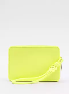 Carteira Petite Jolie Push Amarelo Neon PJ20167 na internet