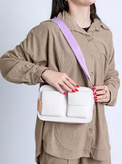 Imagem do Bolsa Petite Jolie Move White/Lilac/Sun PJ10903