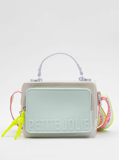 Bolsa Petite Jolie Box White/Soft Green/Translucido PJ10919