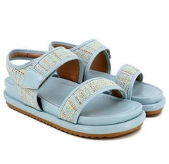 SANDALIA USAFLEX RASTEIRA TECIDO OCEANO AI0401001 - comprar online