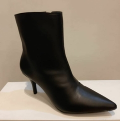 Bota Bico Fino Napa Cali C/Sarja Preto